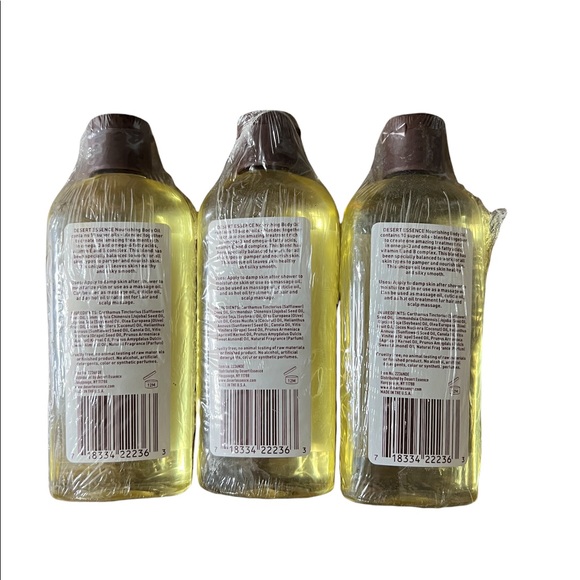 3X Desert Essence Nourishing Body Oil Cactus Flower 6.4 fl oz - New Discontinued - Picture 2 of 4